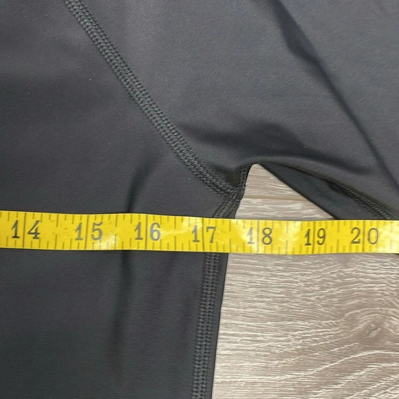 NWOT Speedo PowerFlex Eco Long Sleeve Full Zip Rashguard Swim Shirt Black M - Picture 6 of 16